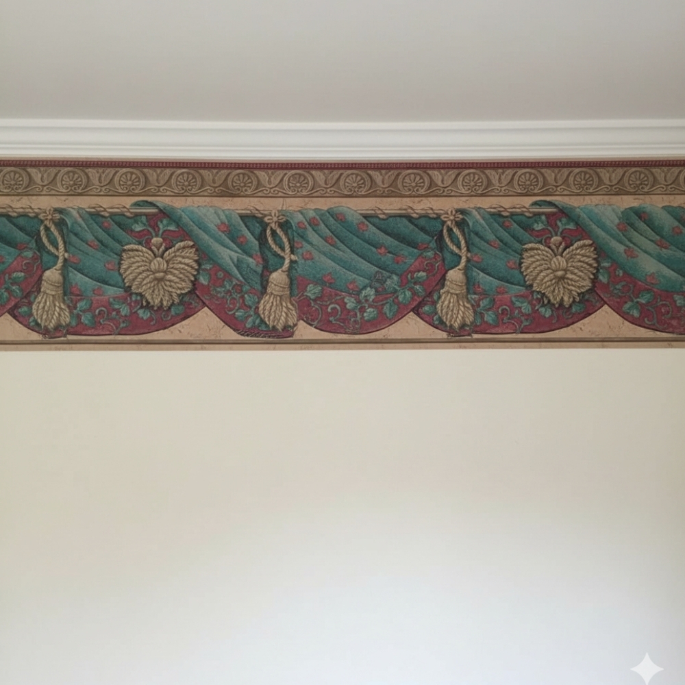 SunWorthy ready pasted vinyl border 5 rolls